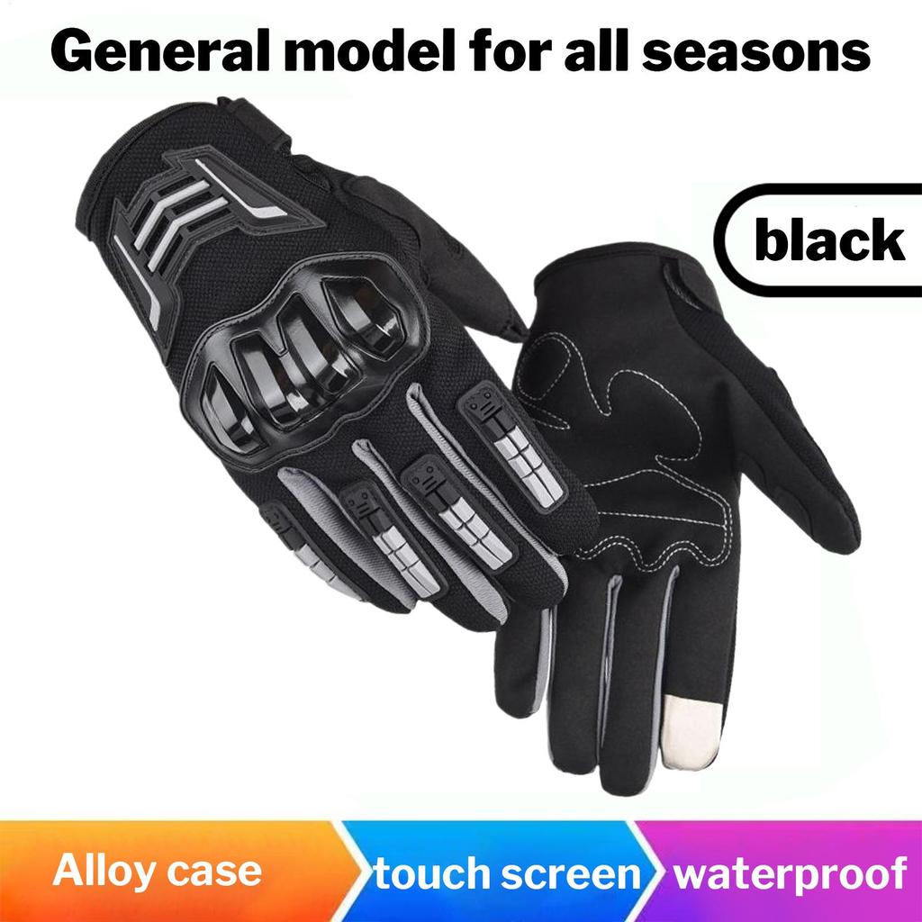 Motorcycle Gloves Men Ta&ctical Hunting Shooting Knuckle Protection Sports Full Finger Cycling Bike Gloves Half/full Finger