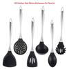 BeiYou 6-Piece Silicone & Stainless Steel Kitchen Utensil Set