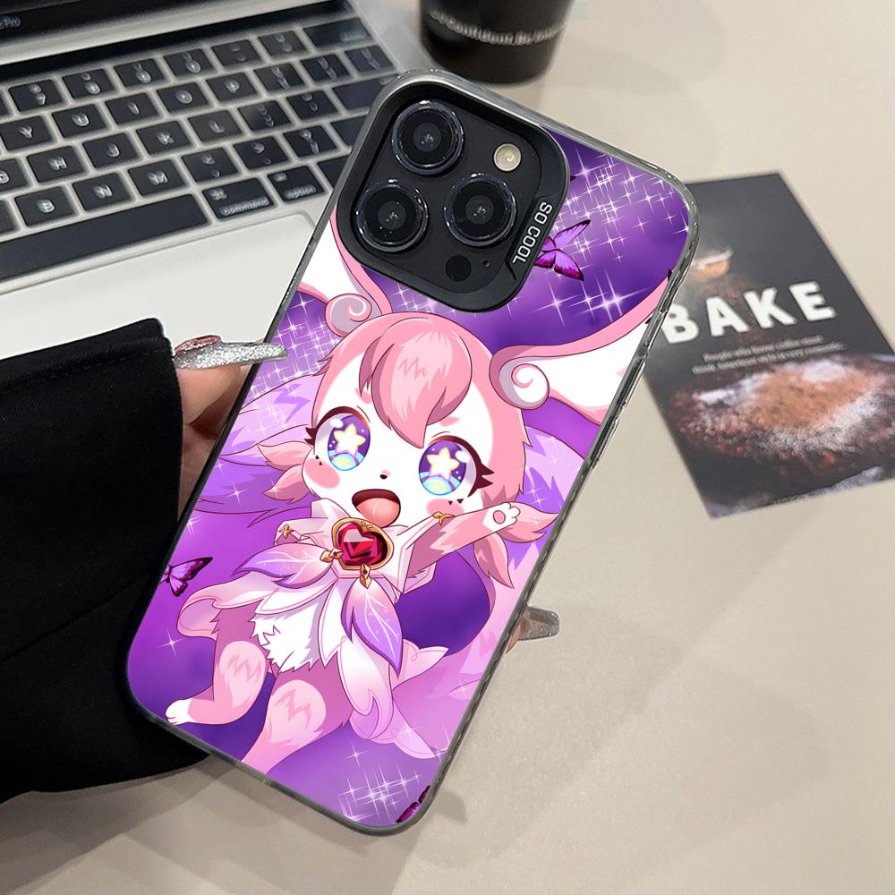 HSR Mem Translucent Mobile Phone Case for iPhone 17 16 15 14 13 12 11 X XR XS Air Pro Max Plus Colorful Cover