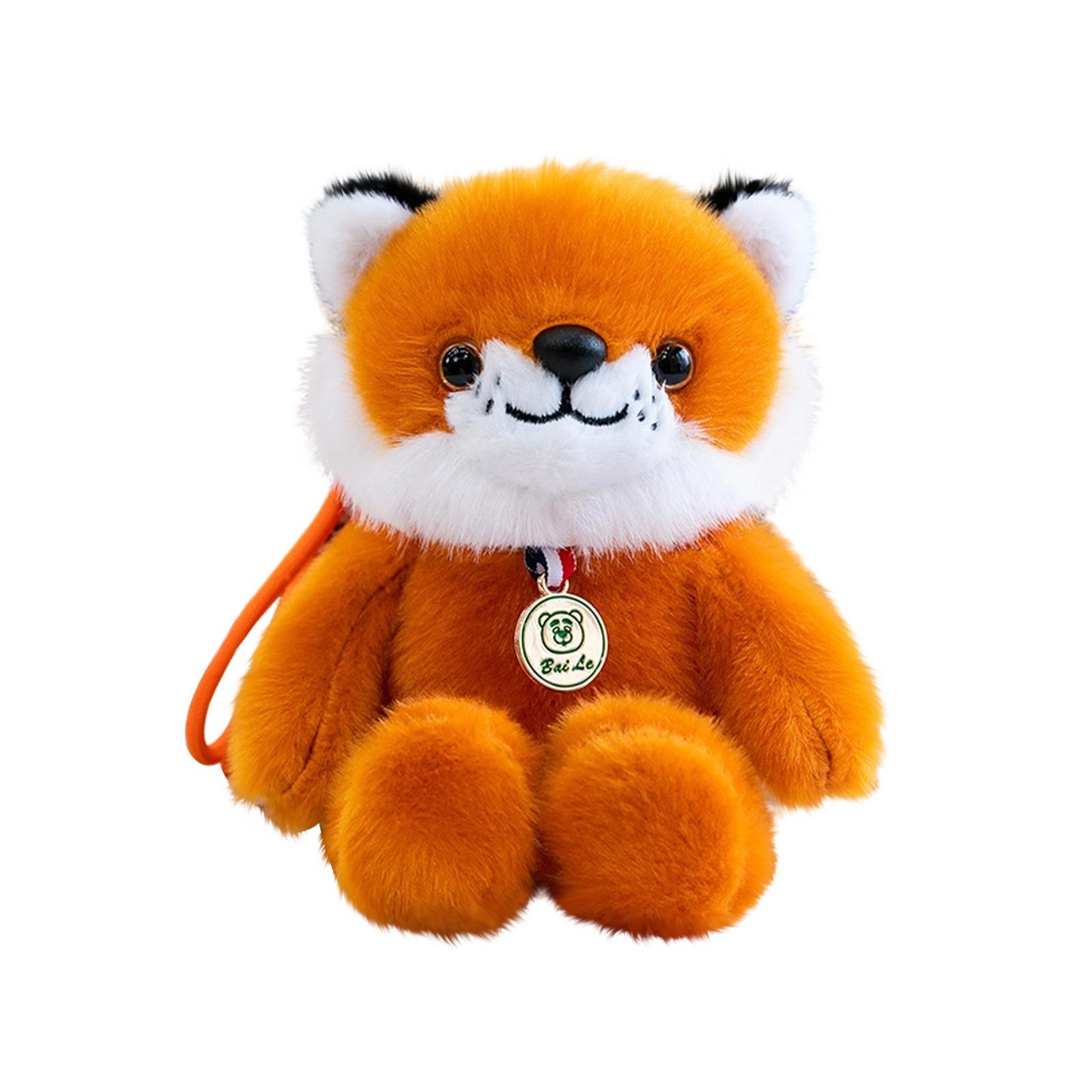 

Plush Panda Stuffed Animal Soft Toy with Medal Accessory Collectible Plush Animal Toy for Kids and Adults Suitable for Display and Play One Size
