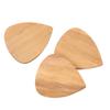 3PCS Acoustic Guitar Pick Replacement Non Slip Guitar Wooden Picks Musical Instrument Parts