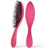 New Release High Density 652 Pins 2 Types 9 Hair Brush Wet Dry Design Scalp Care Brush Shampoo Brush Wet Brush Hair Comb Scalp Care Scalp Massage Hair