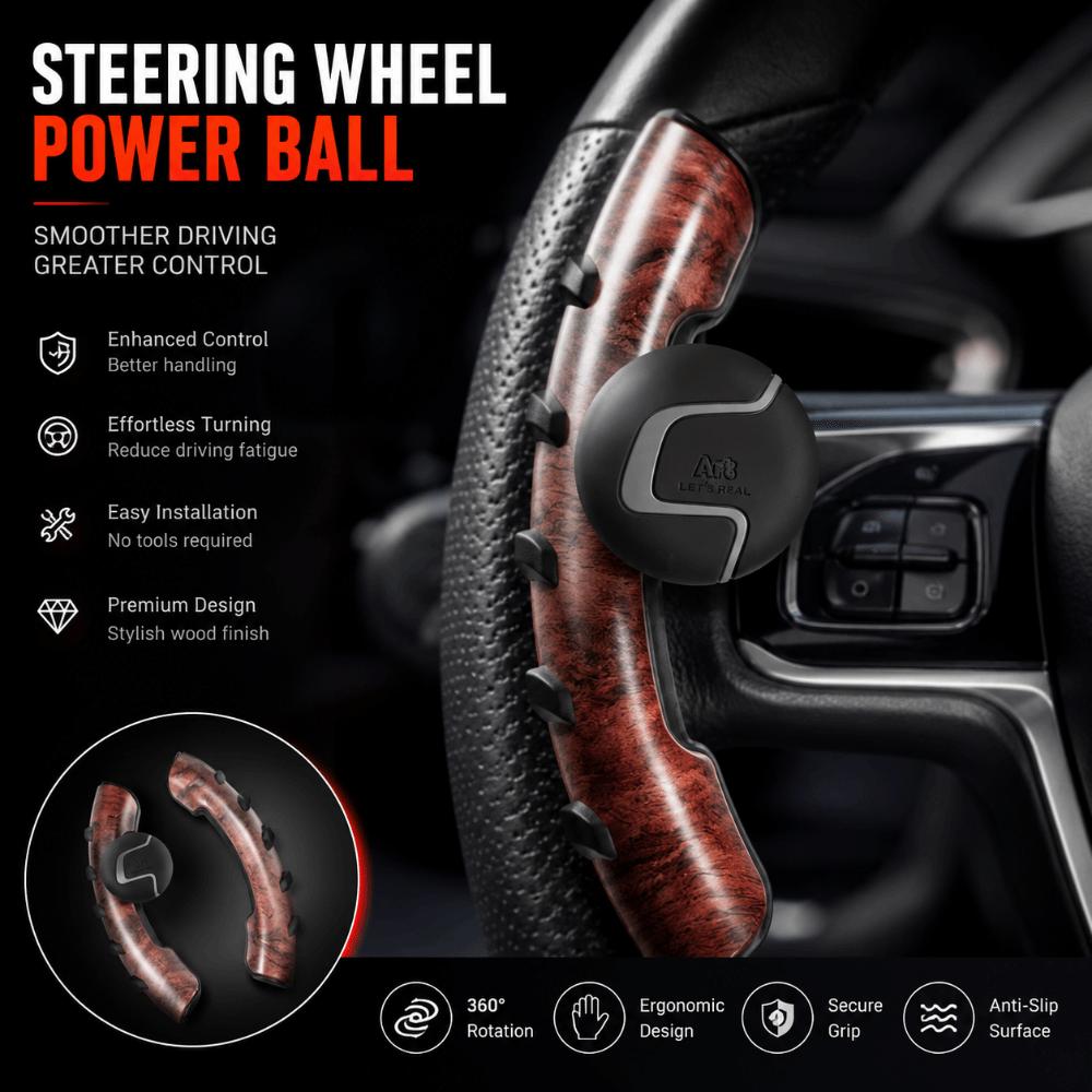 Quick Release Steering Wheel Control Knob Quick Clamp Mounting Power Steering Knob Daily Driving
