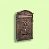 Vintage Wall Mail Box Custom House Number European Style Mailbox Decorative WallAttached for