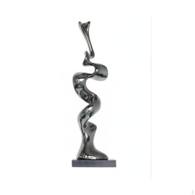 Modern Art Figurine Minimalist Design Table Centerpiece Statue Polyresin Spiral for