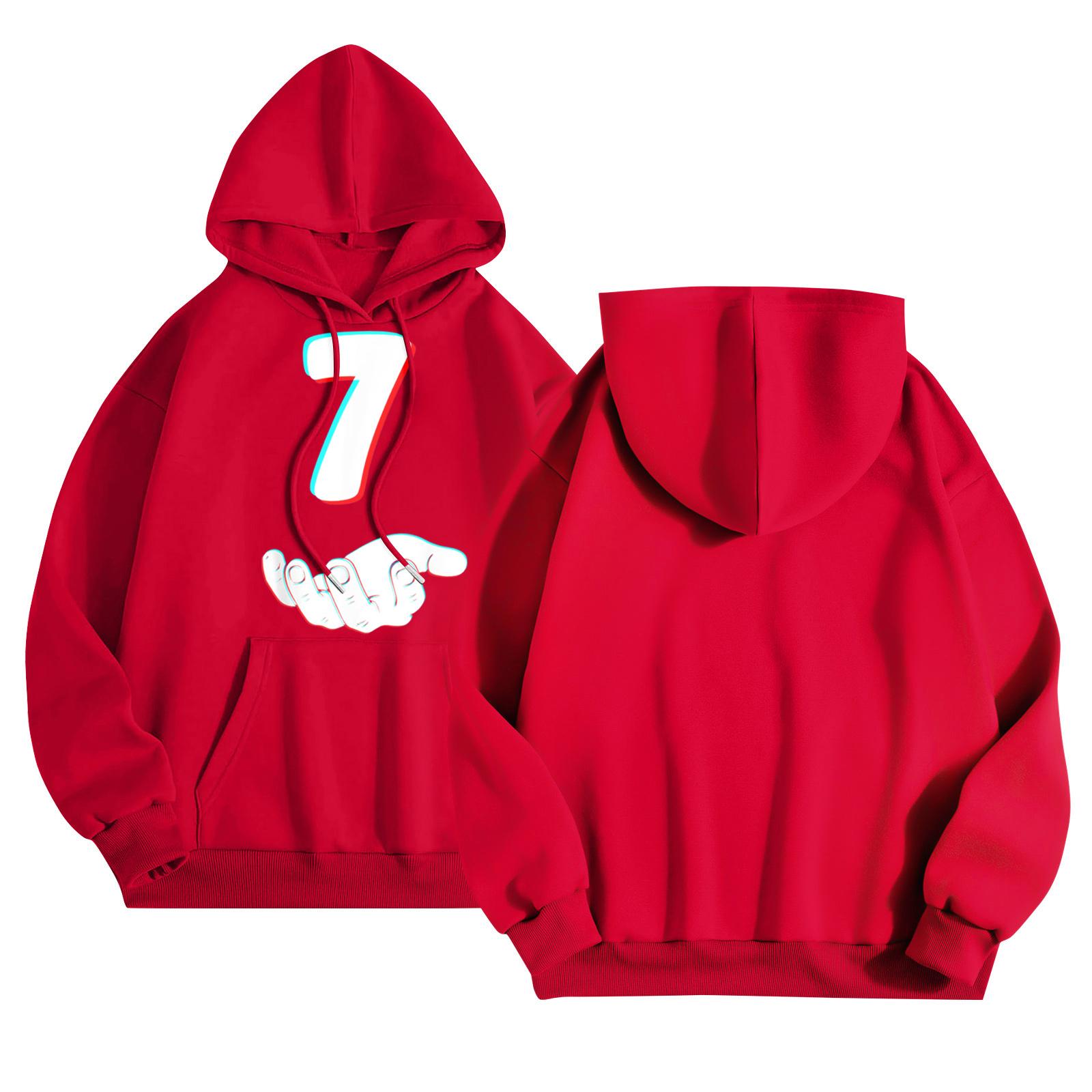 

Худі з графікою для жінок. Милі пуловери з довгим рукавом. Ошатні світшоти. Топи з літерами та капюшоном. Осінь, зима M червоний