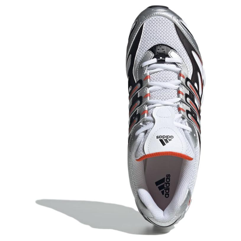 Adidas Temper Run 2.0 Comfortable Versatile Slip-Resistant Durable Low-Top Casual Running Shoes Men sneaker White Black Orange JI4642