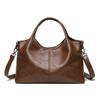 Strukturierte Umhängetasche Großes Fassungsvermögen Leder Damen Tragetasche Weiches Leder Damen Schulter Crossbody Tasche Mode Damen Handtaschen
