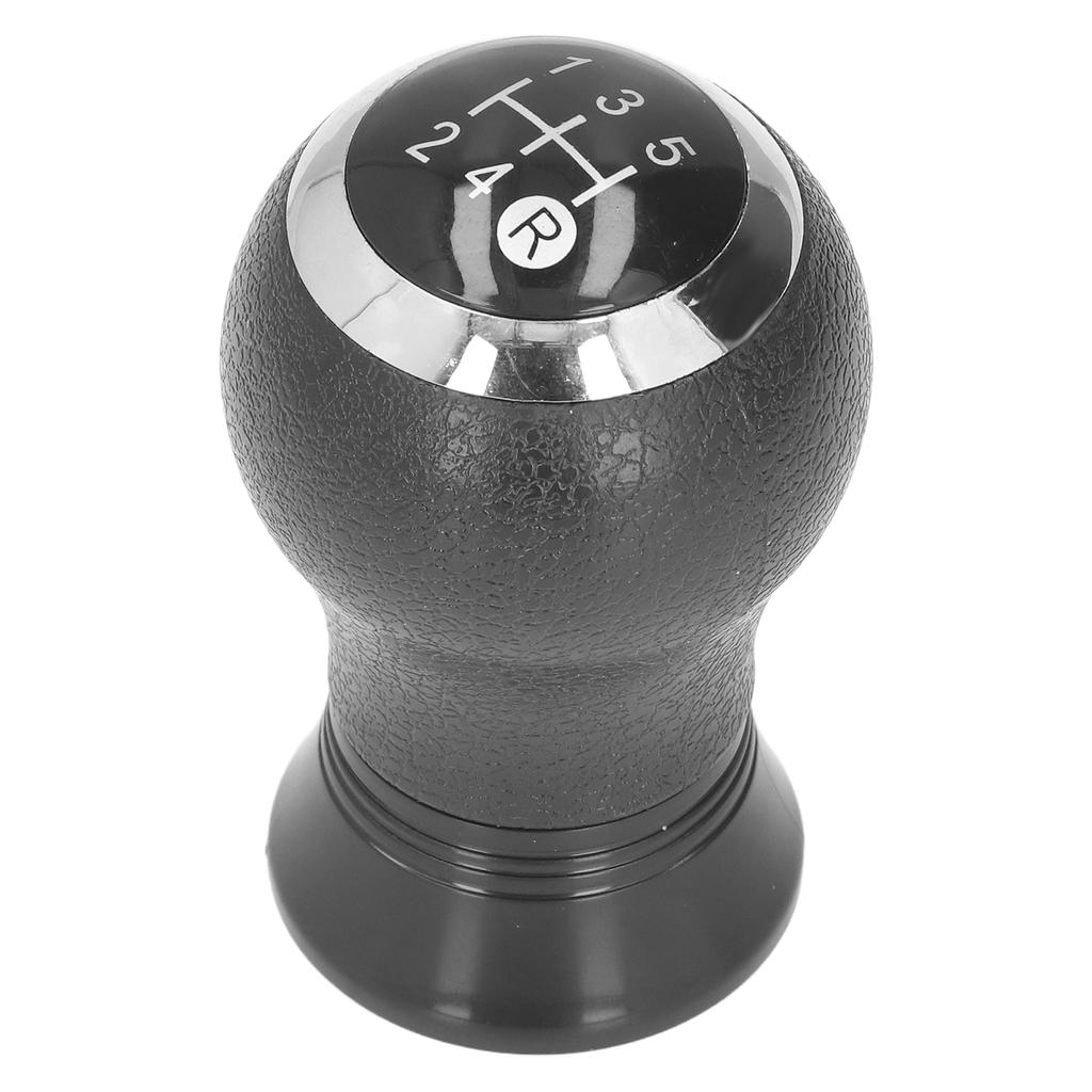 5 Speed Gear Shift Knob ABS Antiaging Black Good Adhesion Shifter Head Replacement for Yaris 2005‑2010