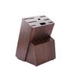 14 Slot Wooden Cutter Organizers Kitchen Cutter Storage Holder With Ventilation Holes Home Desktop Cutter Storage Rack