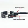 Adjustable Motorcycle Light Bracket Clamp Metal Mounting without Drilling Strong Bike Supporting Frame for 20 38mm Tubes
