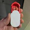 Portapillole Mini Scorrevoli Portachiavi Organizzatore Farmaci Scomparti Multipli Organizzatore Pillole da Viaggio Contenitore Portatile per Pillole Custodia per Compresse