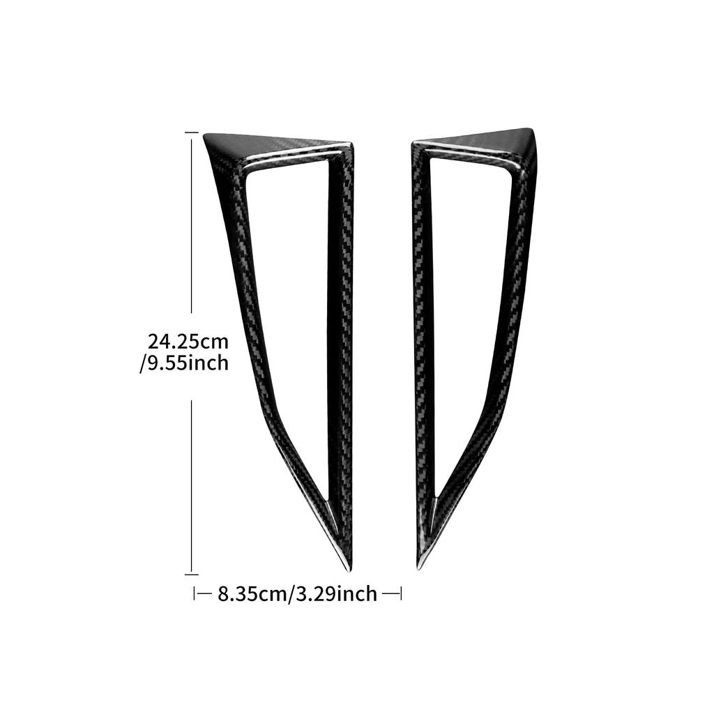 AIRSPEED Carbon Fiber Center Console Air Conditioning Vent and Decals for Subaru WRX WRX and Stylish Interior Parts with Perfect As a Gift Carbon