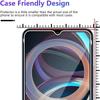 4pcs Tempered Glass for XiaoMi Redmi A3 REDMI A4 A5 A2 A1 Screen Protector Anti-Scratch Case Friendly Clear HD 9H Hardness Glass
