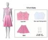 Elphaba & Glinda Wicked Witch Halloween Cosplay Costume - Magical Pink Dress & Robe