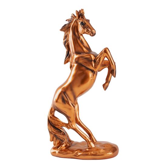 

Стоящая Фигурка Лошади Имитация Винтажная Миниатюрная Статуэтка Пони Смола Скульптура Животного Украшение для Дома Офиса Настольное A