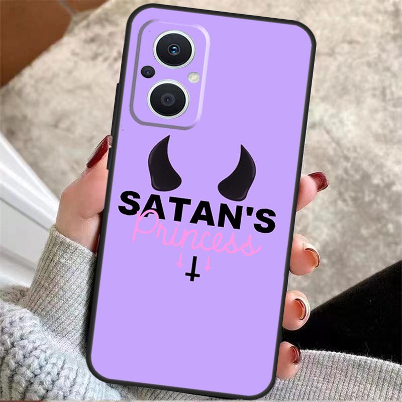Gothic Witch Satan Funda For OPPO Reno 3 4 5 6 7 8 Lite 2Z 4Z 5Z 8T OPPO Find X6 X5 Pro X2 Neo X3 Lite Case