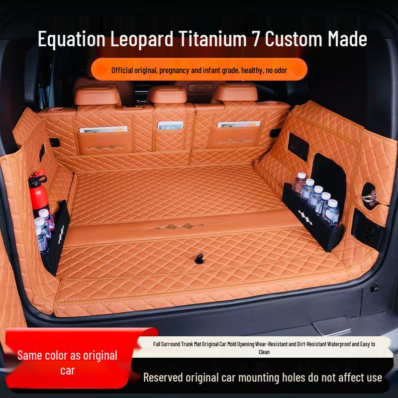 2025 Fangchengbao Bao 7 Trunk and Tail Box Thickened Mat