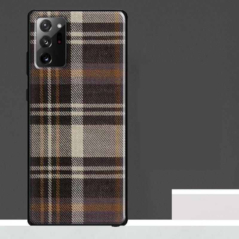 

Scottish Plaid Warm Plaid Case For Samsung Galaxy S25 S24 S23 Ultra S9 S10 S20 S21 S22 Plus S23 FE S25 FE Phone Cover Galaxy S21