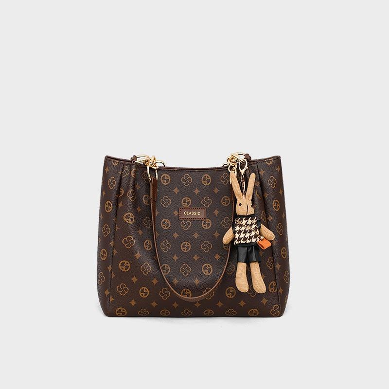 Tote bag women's autumn and winter new high-end sense large-capacity commuting and leisure large bag shoulder bag luggage