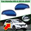 Car Accessories For Honda HR-V Vezel 2014- RU Rearview Mirror Cover Cap Lid Shell Housing Cap Painted White Sliver Red