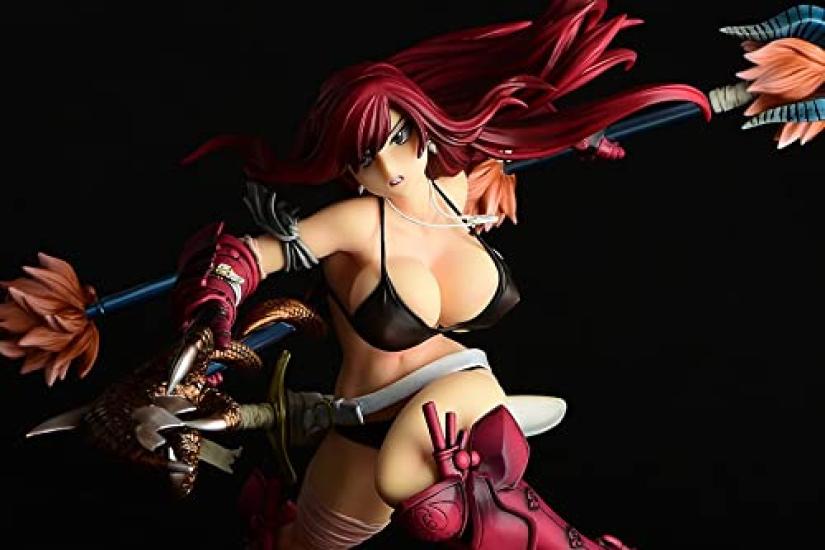 Orca Toys Erza Scarlet rytíř další červená měřítková PVC malovaná dokončená figurka ver.. barevné brnění 1/6