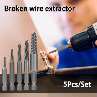 DIY-Arbeitssechskantschraubenausdreher Bohrer M3-M18 Metall