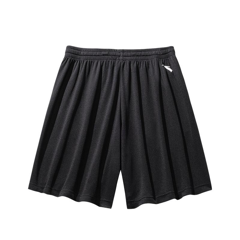 Anta Basketball Series Letter Mid Waist Lace Breathable Versatile Casual Shorts Men Shorts 952521303-5
