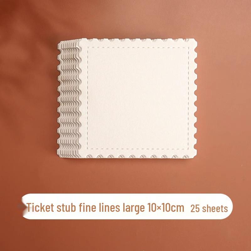 Yuanhao Cotton Pulp Watercolor Paper Stamp for Journals, Postcards, and Bookmarks - 300g