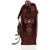 Neue Leder Umhängetasche Leder Laptoptasche Computer Umhängetasche Aktentasche Unisex Tasche