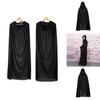 High-quality Halloween Cloak Cosplay Vampire Witch Wizard Robe Party Adult Children Black Cloak Cape
