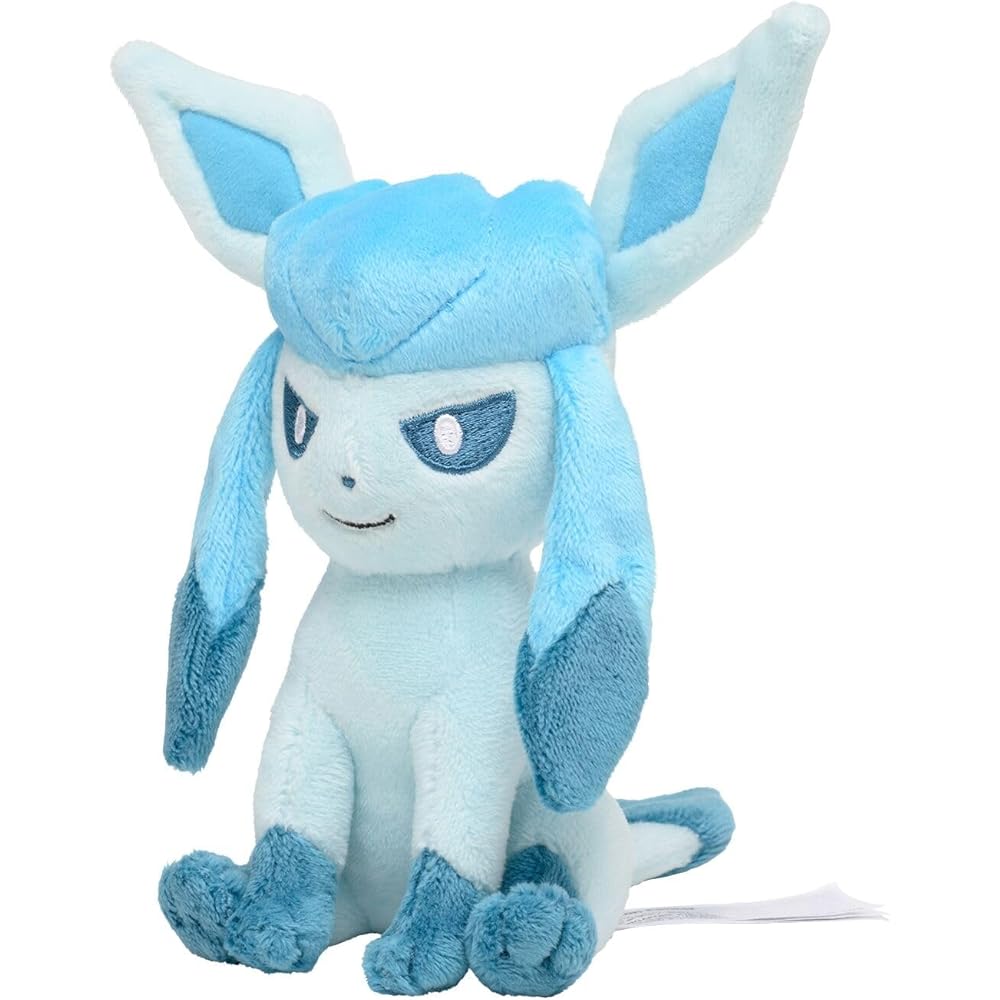 Pokmon Center Original Plush Toy Pokmon Fit Glaceon 15.5x14x15 cm