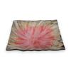 Small Square Glass Appetizer Pink by Sairan J-Kitchens Plate, Gold, 15cm,