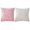 Christmas Decor Velvet Throw Pillows Cover Cushion Covers Hot Stamping Snowflake Throw Pillow Case for Couch Sofa Bed Girls Room
