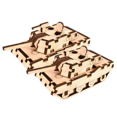 Trojrozměrné puzzle robot na transformaci Breakword K1 tank 2P Korea 3D puzzle