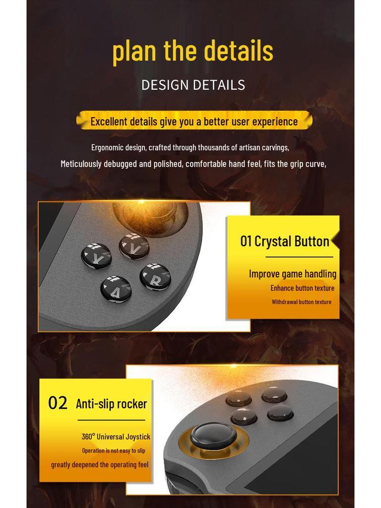 SF3000 Retro Handheld: 4.5" HD Screen & Dual Joysticks