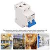 PV DC Circuit Breaker, 12-240V DC, 4KA, High Sensitivity, Miniature Type, for Home Solar Power Generation, RVs, and Camping, DZ47-B63, 10A