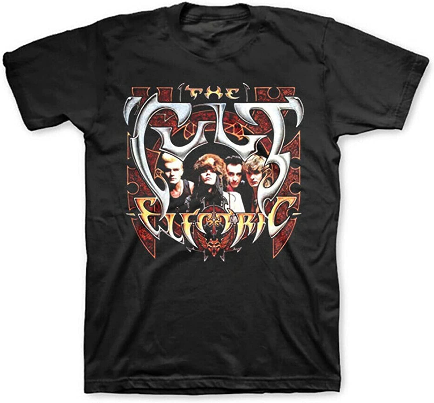 Cult Electric T-Shirt Album Cover New Black XXL чёрный