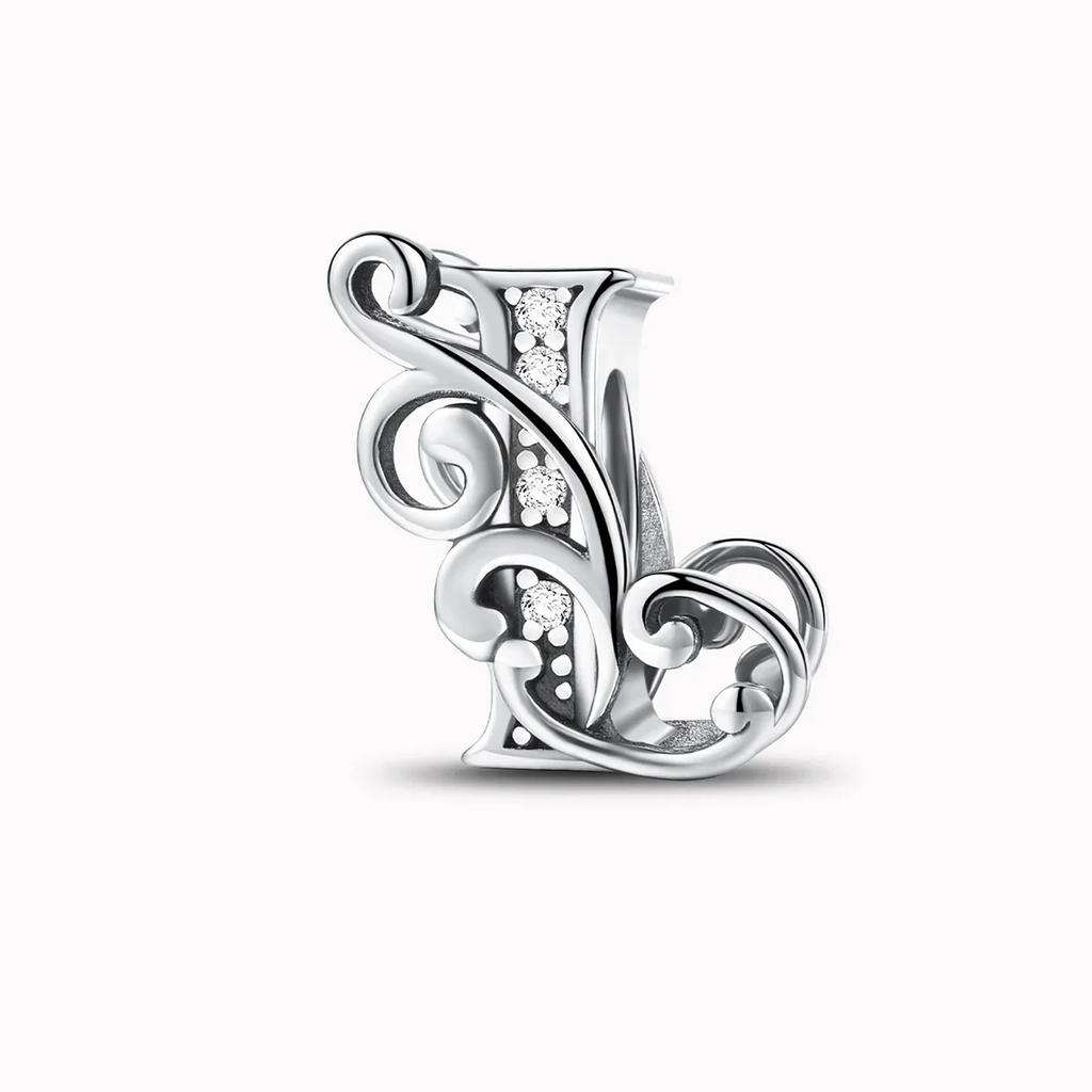 Kupfer Englische Buchstaben Anhänger Perlen Passen Original Pan DIY Armbänder Machen Geschenk Von Hoher Qualität Feiner Schmuck