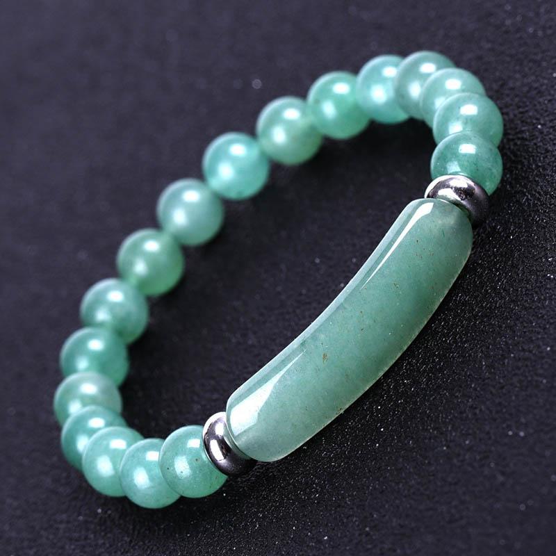 New Stylish Natural Stone Bracelet Men Women Obsidian Malachite Sodalite Tiger Eyes Stone Strand Braslet Gift For Lovers Pulsera