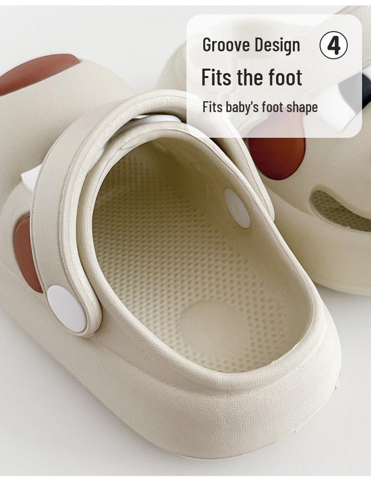 Waterproof Anti-collision Toe Cap Slippers - Baby & Toddler Sandals for Boys & Girls (1-Year-Old)