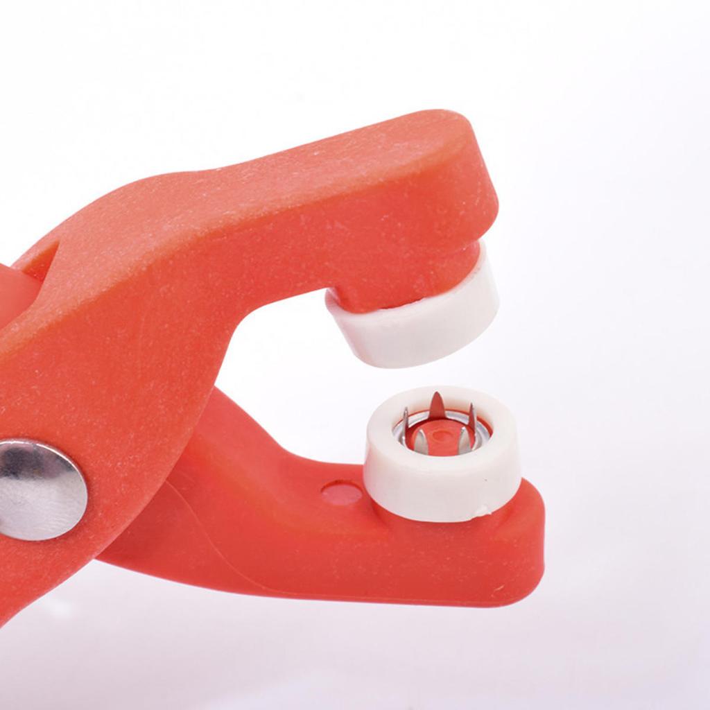 50/100PCS Plier Tool Metal Sewing Buttons Five-claw Buckle Metal Snap Buttons Clothes Stitch Free Fastener Safety Sewing Tools