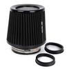 1PC Universal Durable Conical High Flow Air Filter 3 3.5 4 inch 76 89 102 mm Cold Air Intake for Race Car Modified Vehicle