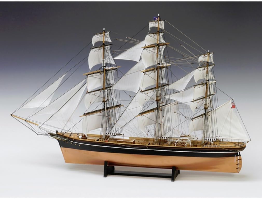 Woody Joe Cutty Sark Wooden model assembly kit 1/100 (with sails) (ship)