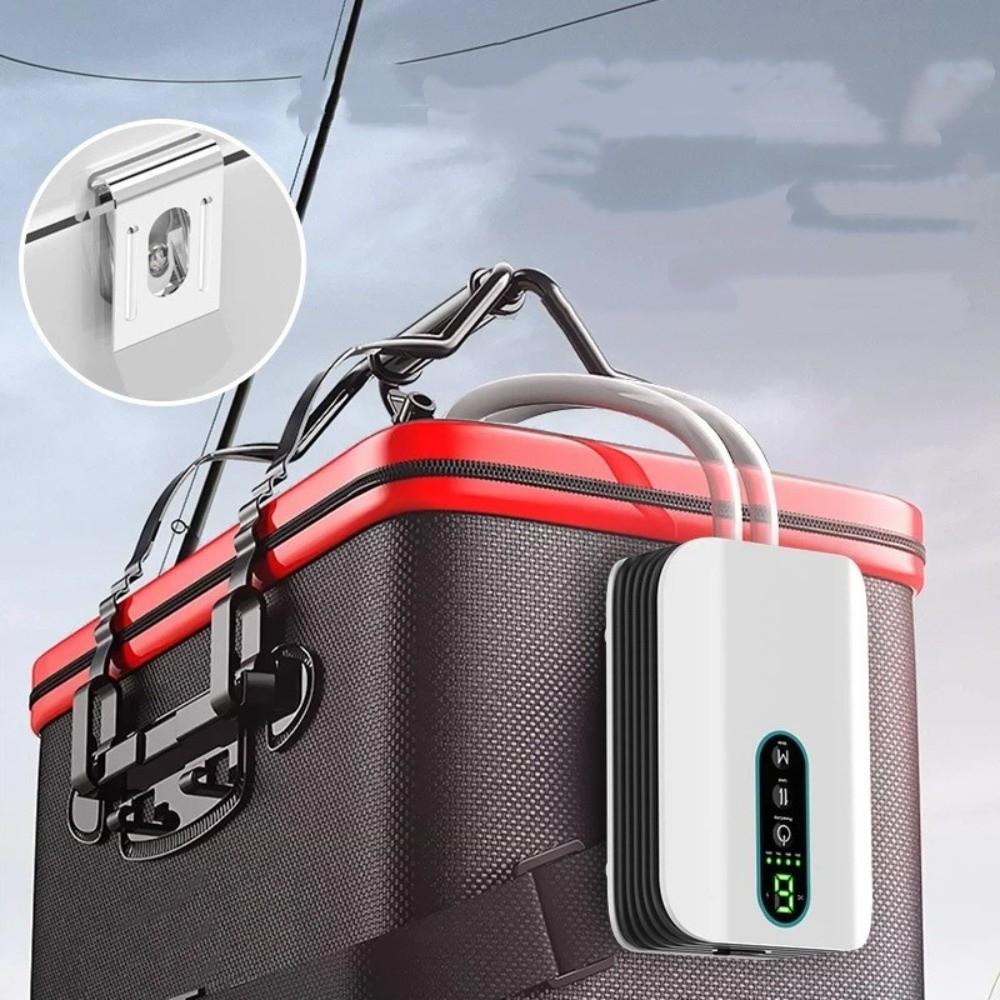 Dual-Purpose Fish Tank Air Pump Rechargeable Portable Air Pump Oxygen Compressor  Outdoor Fishing