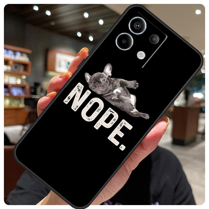 French Bulldog Dog Case For Xiaomi Redmi Note 14 10 11 12 13 15 Pro Plus Cover For Redmi 15 15C 14C 10C 12C 13C