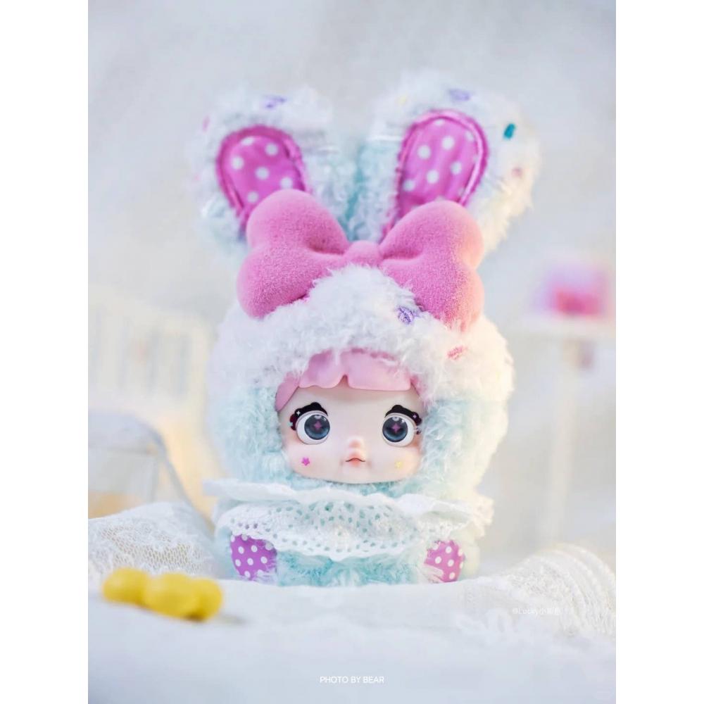 Null Nommi Baby Sweetheart Kanin Gosedjursdocka Blind Box 1 Låda 8 st
