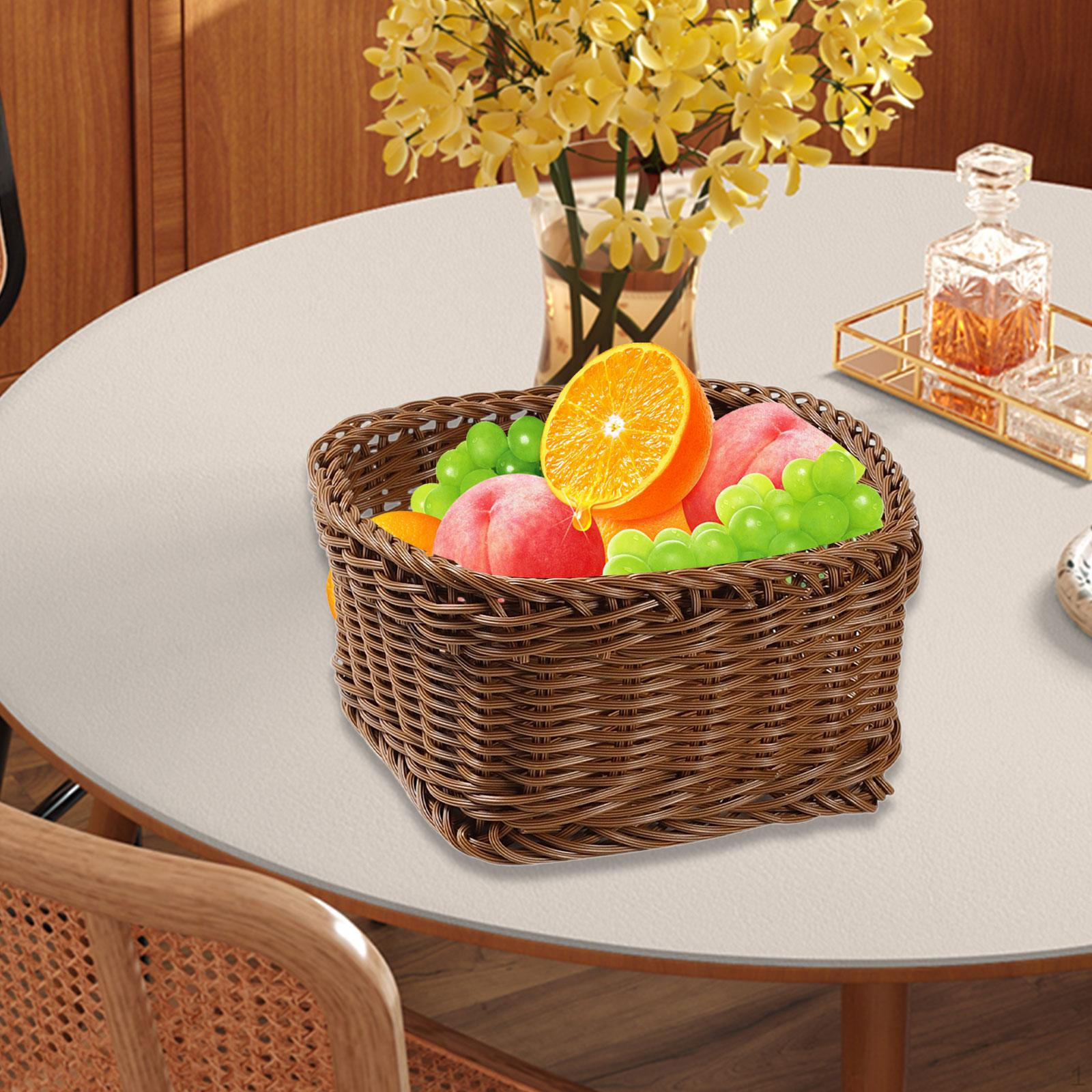 Basket Home Decor Lightweight Fruit Desk Organizer for Closet Or Countertop Small 890₽