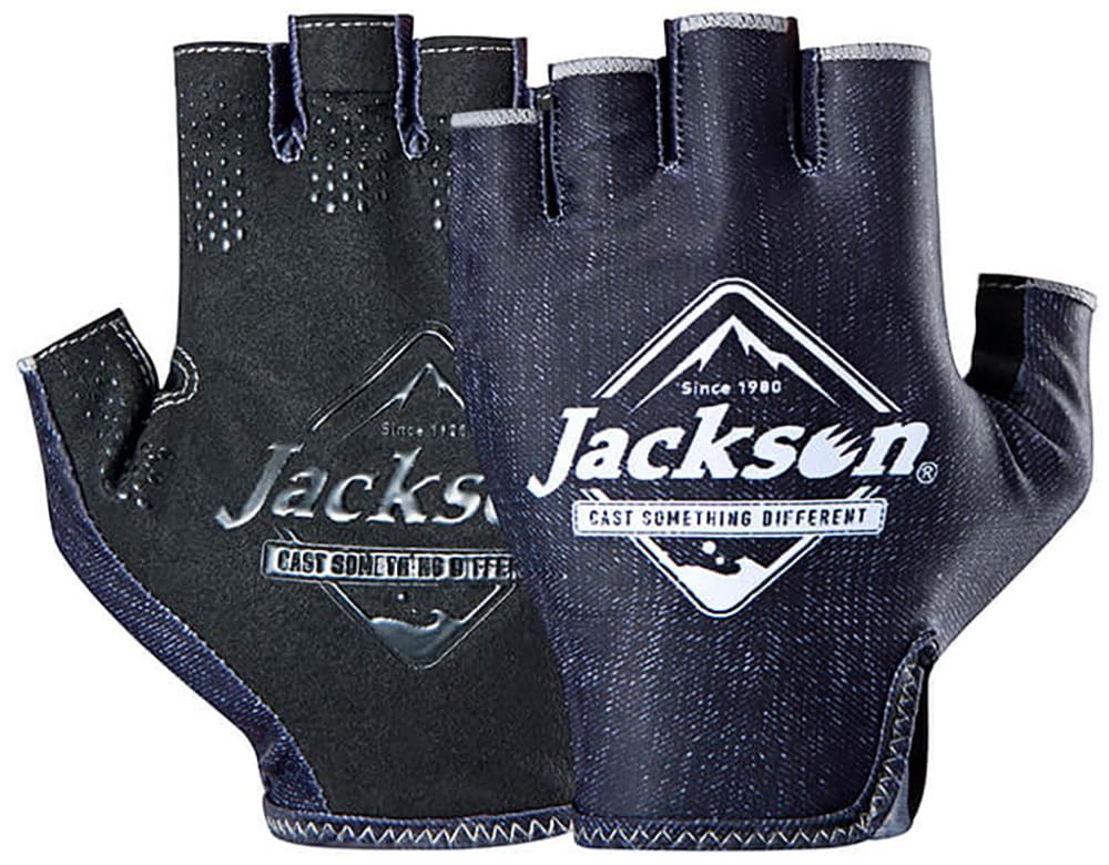 

Jackson Sun Protect Fishing Gloves BKD Black Denim SM