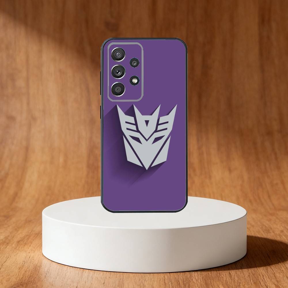 Funny LOGO T-Transformers-S  Phone Case For Samsung S25,S24,S21,S22,S23,S30,Ultra,S20,Plus,Fe,Note,10,9,5G Black Cover